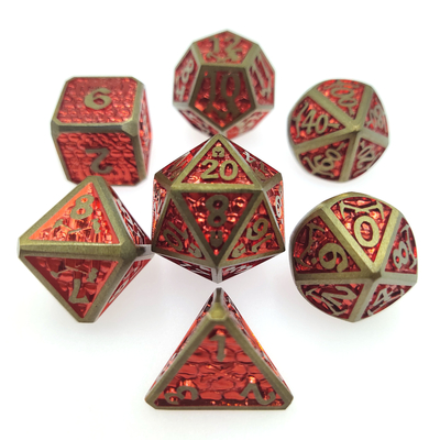 لعبة Magic the Collect Mini RPG Dice DND Luxury For Family لعبة معدنية متعددة السطوح