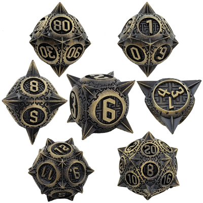 النيزك النحاسي المتخلف المطرقة المعدنية الكرات التنين والزنزانة DND RPG D20