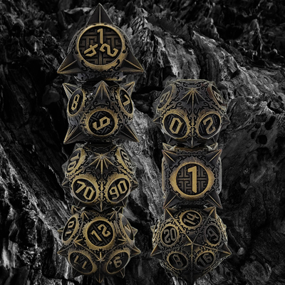 النيزك النحاسي المتخلف المطرقة المعدنية الكرات التنين والزنزانة DND RPG D20