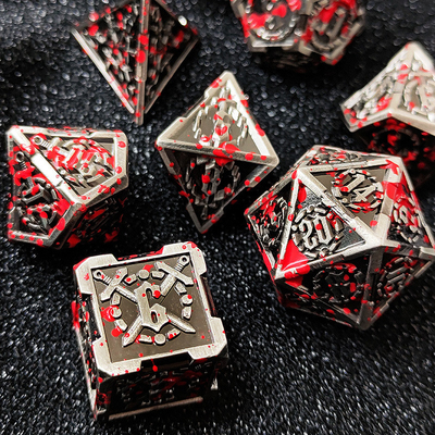 سيف ميتال RPG اليد الملمعة كروزو زنزانة وطول DND#