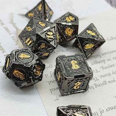 سيف ميتال RPG اليد الملمعة كروزو زنزانة وطول DND#