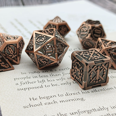 سيف ميتال RPG اليد الملمعة كروزو زنزانة وطول DND#
