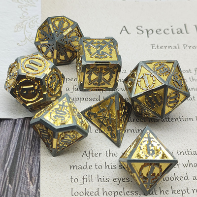 سيف ميتال RPG اليد الملمعة كروزو زنزانة وطول DND#