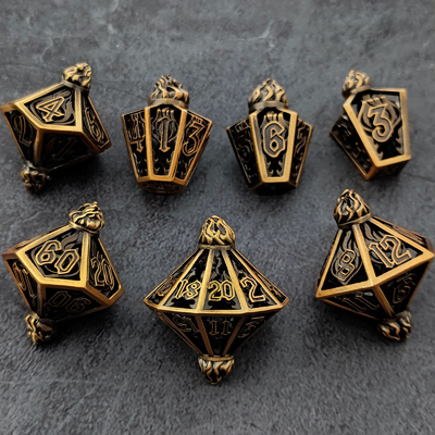قفص الطيور الهاوية متعددة الوجوه الكرات المعدنية من بايد بوابة زنزانة و DND #RPG