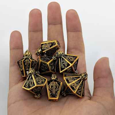 قفص الطيور الهاوية متعددة الوجوه الكرات المعدنية من بايد بوابة زنزانة و DND #RPG