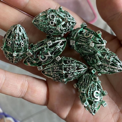 الرجبي المبدع موضوع المعدنية المجوفة لعبة الرقائق مجموعة التنين والزنزانة DND
