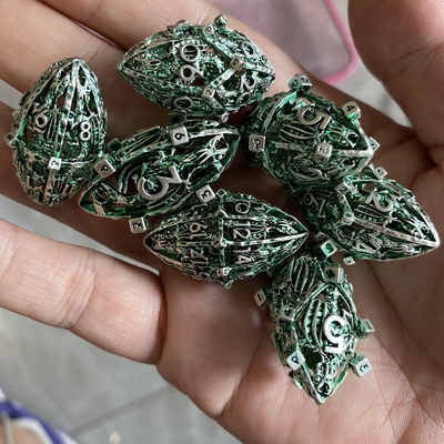 الرجبي المبدع موضوع المعدنية المجوفة لعبة الرقائق مجموعة التنين والزنزانة DND