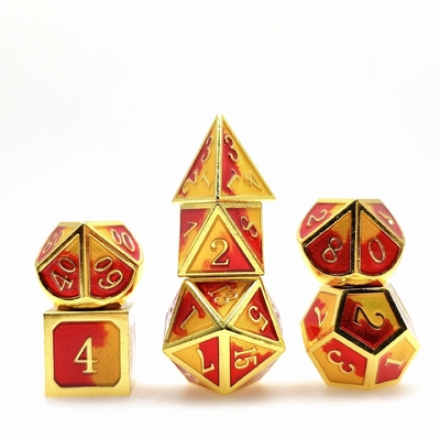 اللونية المينا صناعة المعادن الصلبة الكرات التنين و لعبة اللوحة DND RPG