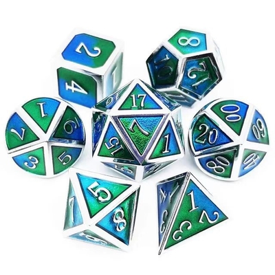 اللونية المينا صناعة المعادن الصلبة الكرات التنين و لعبة اللوحة DND RPG