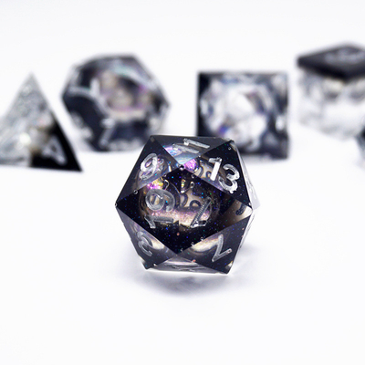مجموعة أوراق الراتنج الزرقاء المعدة حسب الطلب ألوان مختلفة#Rpg#Dnd#Coc