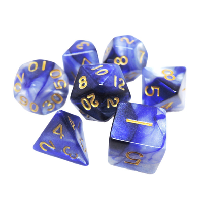 مجموعة الكرات الراتنجية #Rpg#Dnd#Coc الرخام نمط Preminum والفخامة