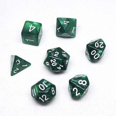 مجموعة الكرات الراتنجية #Rpg#Dnd#Coc الرخام نمط Preminum والفخامة