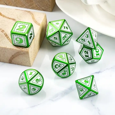 لعبة اللوحة متعددة الأوجه لعبة التنين الأخضر #Dnd#Coc